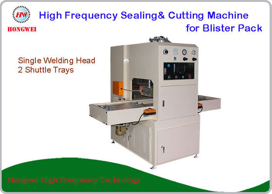 HF Detergent Double Blister Pack Sealer Cutter HMI And Onboard PLC Control