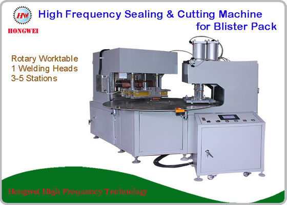 Dual Head Rotary HF Sealing and Cutting Machine for Tools and Household Appliance Clamshell/Blister Pack